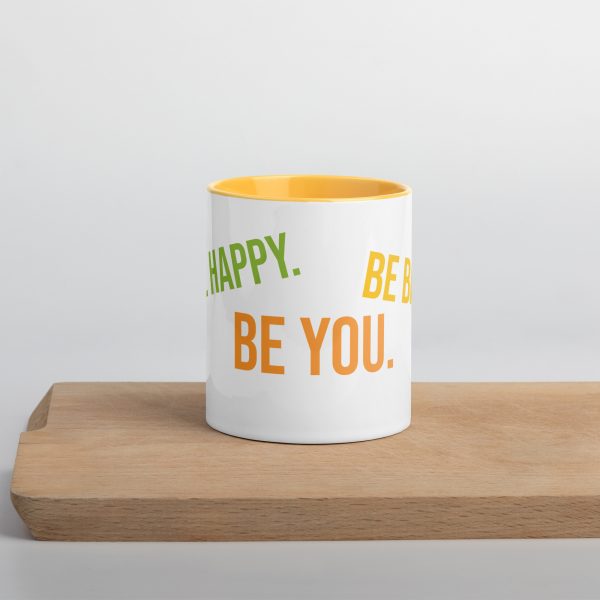 Mug with Color Inside! Be Happy, Be Bright, Be You! - Image 35