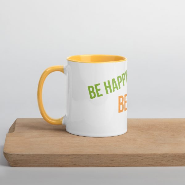 Mug with Color Inside! Be Happy, Be Bright, Be You! - Image 36