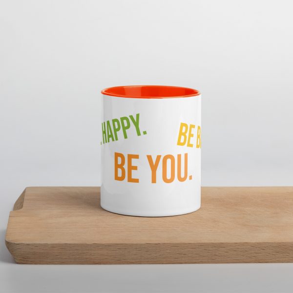 Mug with Color Inside! Be Happy, Be Bright, Be You! - Image 23