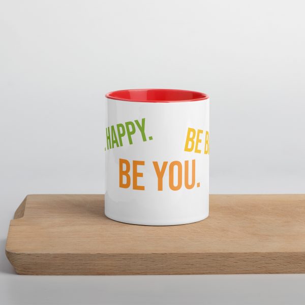 Mug with Color Inside! Be Happy, Be Bright, Be You! - Image 11