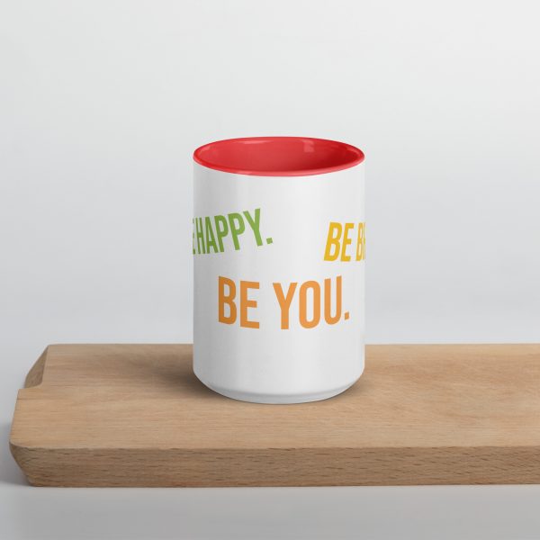 Mug with Color Inside! Be Happy, Be Bright, Be You! - Image 14