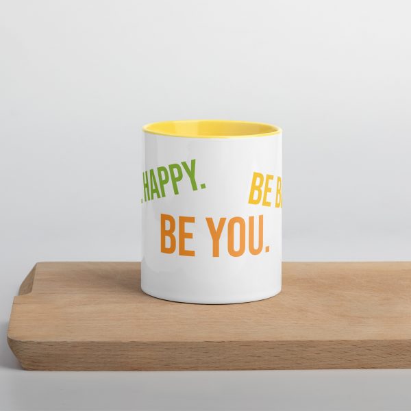 Mug with Color Inside! Be Happy, Be Bright, Be You! - Image 40